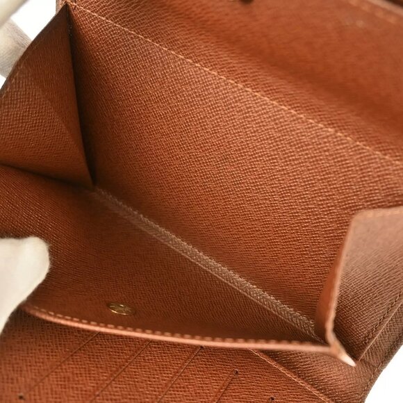 Louis Vuitton Monogram Porte Tresor Etui Papier Wallet M61202 SP0065 144554 - Picture 11 of 12